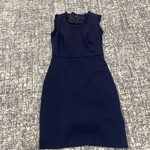 Navy blue J. Crew dress